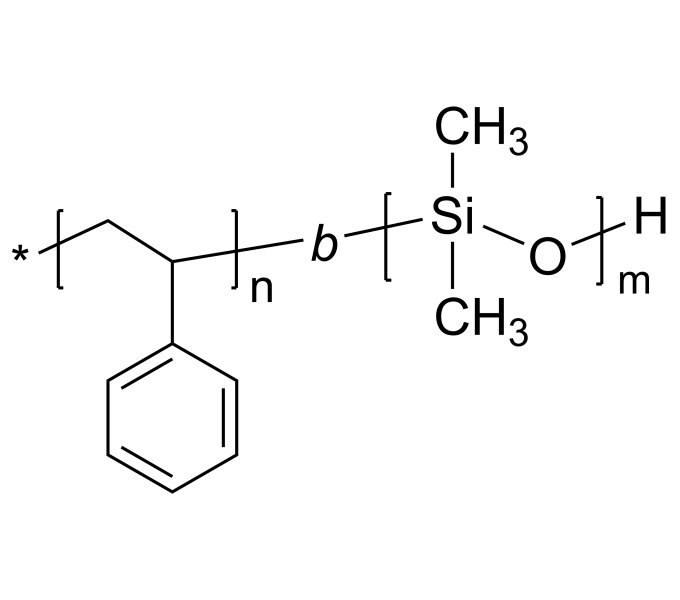 Poly(styrene)-b-poly(dimethylsiloxane), ω-silanol-terminated